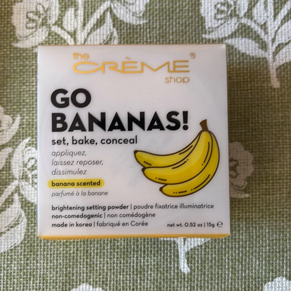 The Creme shop go bananas face setting powder 15g/0.52 0z